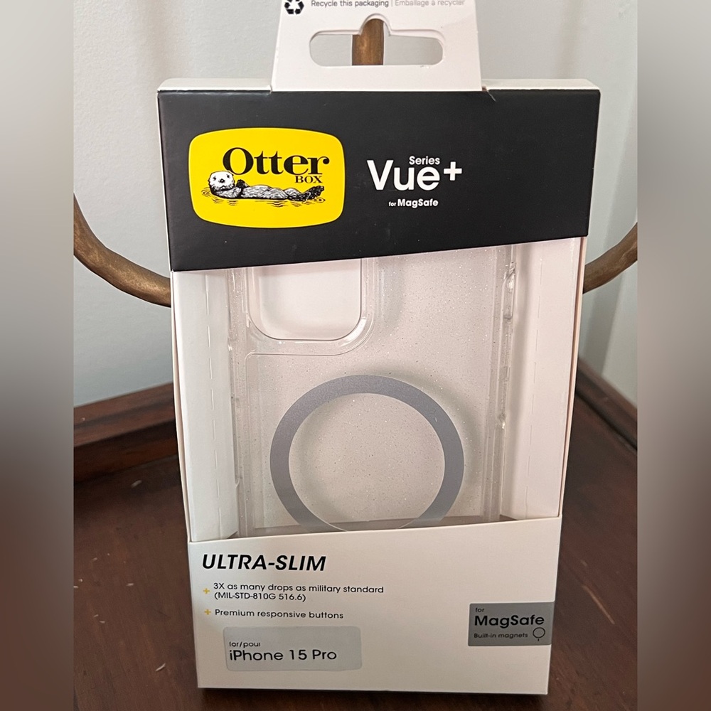 OtterBox Vue+ Series MagSafe Case for iPhone 15 Pro